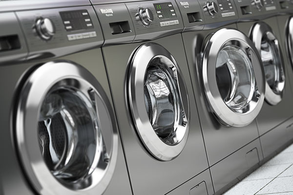 Row Of Washing Machines